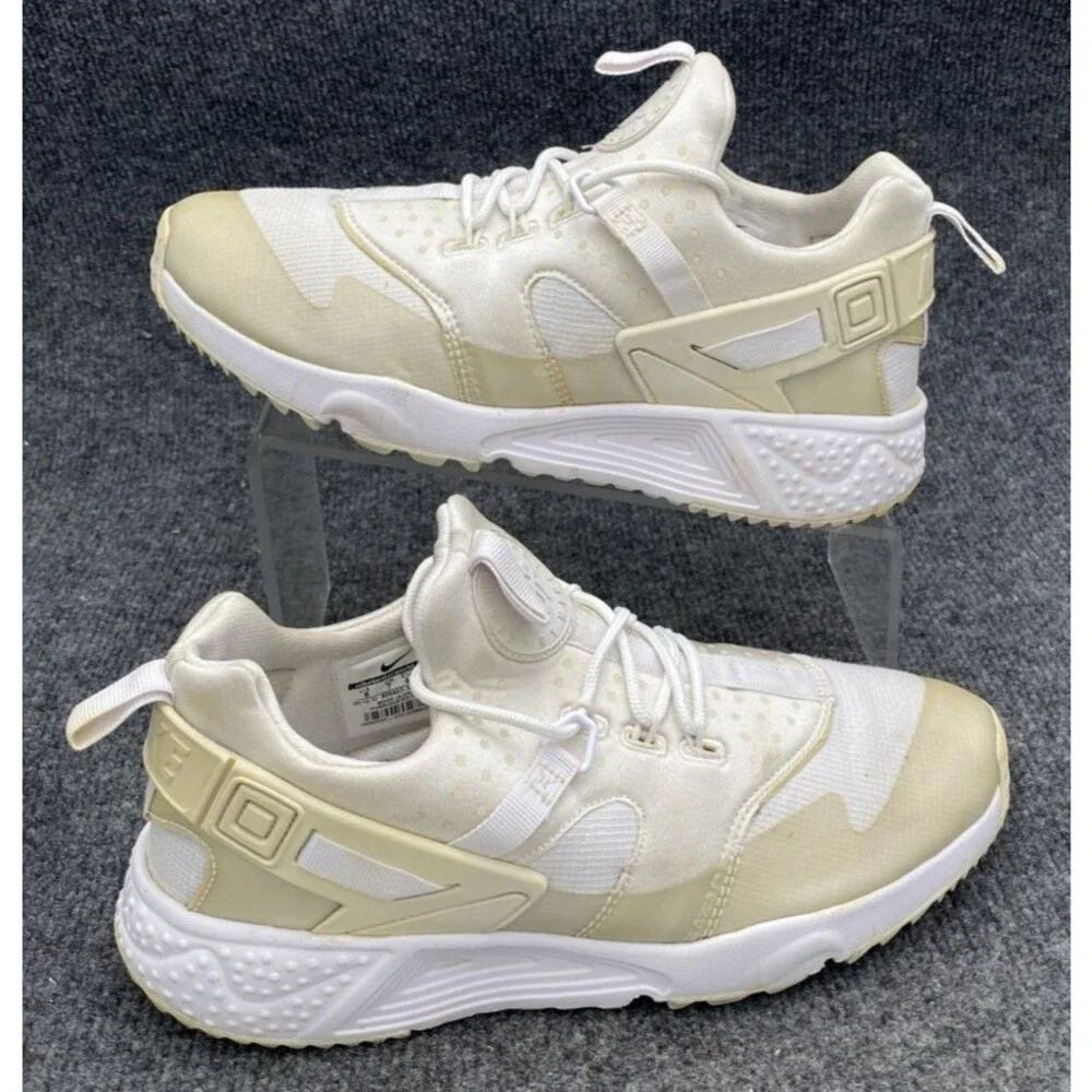 Nike Air Huarache Utility Triple White Men’s Size 8 Running Shoes 806807-100